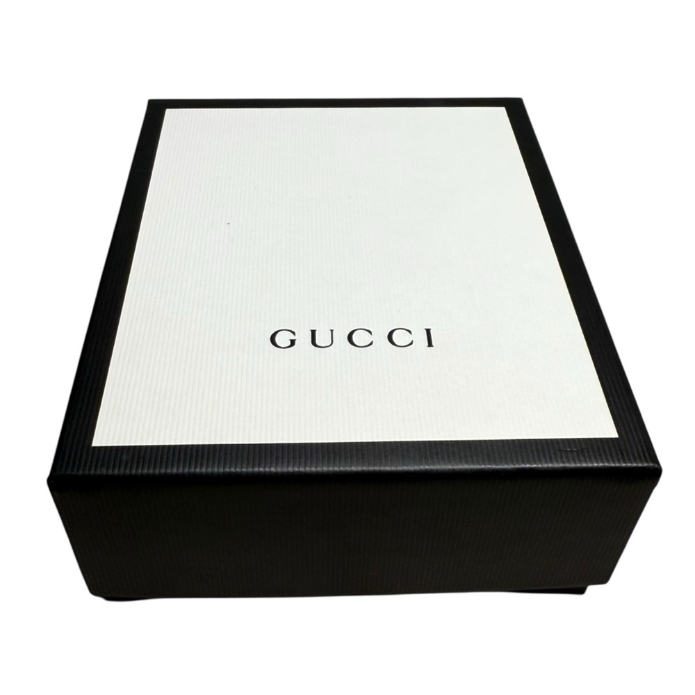 Gucci GG Interlocking Leather Beige Bi-Fold Compact Wallet. - Picture 16 of 16